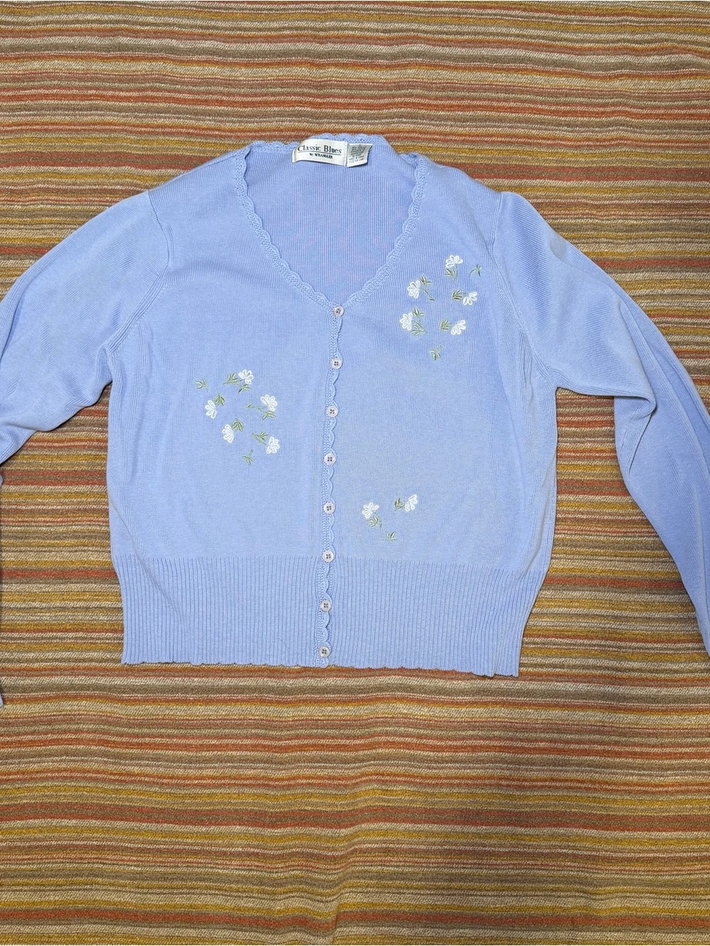 Classic Blues by Wrangler Floral Cardigan